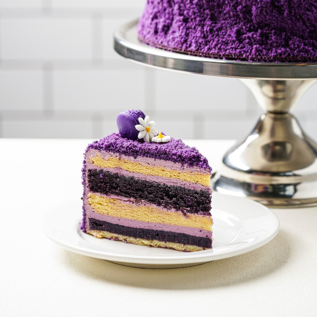 Ube Velvet Cake